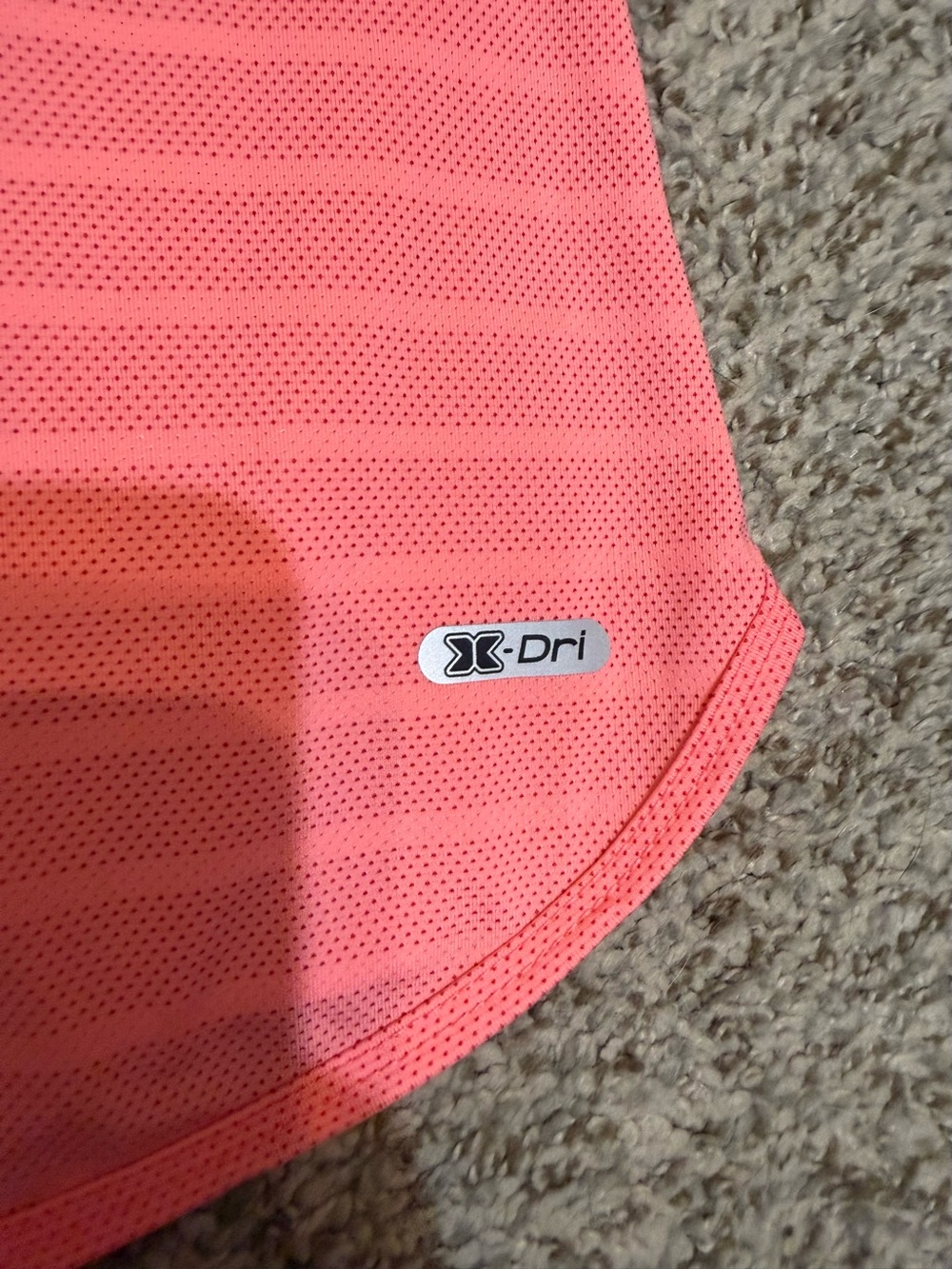 RBX Athletic Coral Pink Women's Short Sleeve Performance Tee Medium - Picture 4 of 6
